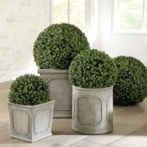 Faux Boxwood Balls