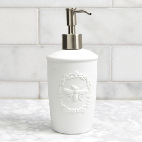 porcelain soap dispenser