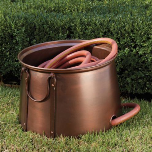 Aged Copper Hose Pot Ballard Designs