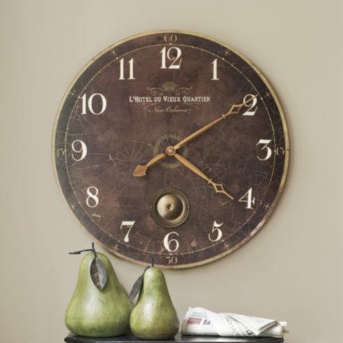 L'hotel De Vieux Quartier Clock | Home Accessories | Ballard Designs