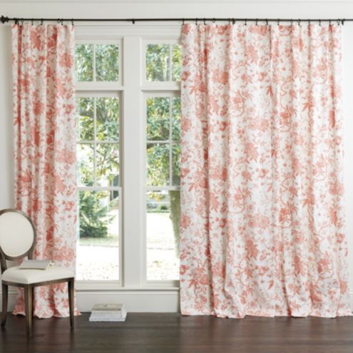 toile curtains