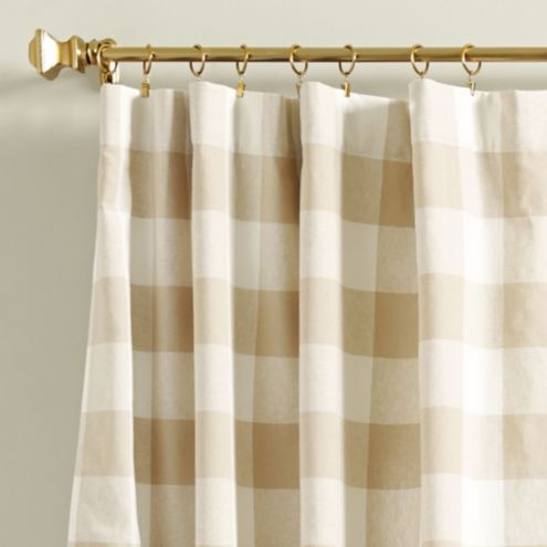 Buffalo Check Curtains