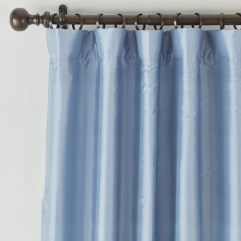 Dupioni Silk Curtain Panel Ballard Designs