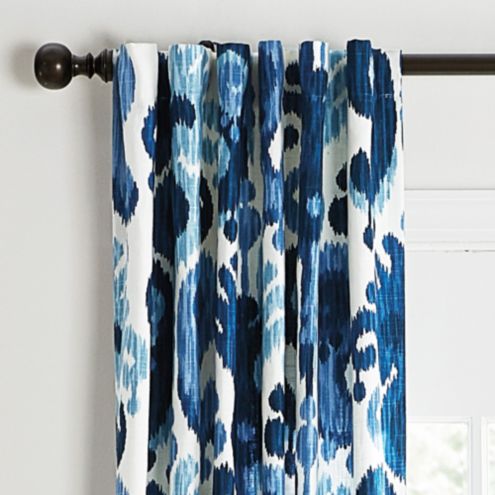 Bethesda Paisley Curtain Panel, Ballard Designs Shower Curtain
