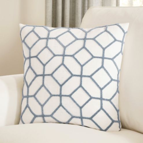 Inman Textured Trellis Pillow