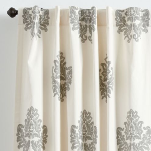 Bingham Printed Damask Panel European Inspired Home Furnishings