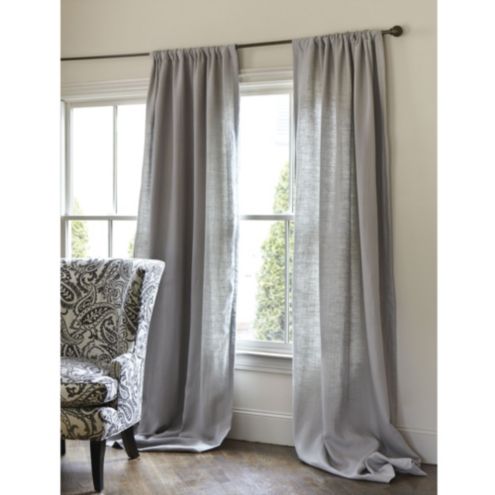Belgian Linen Drapery Panel Ballard Designs Ballard Designs