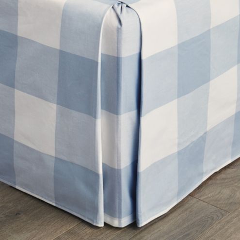 plaid bed cover