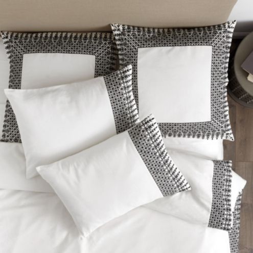 Cadiz Embroidered Duvet Cover Ballard Designs