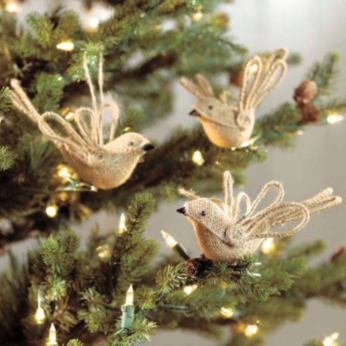 bird christmas ornaments