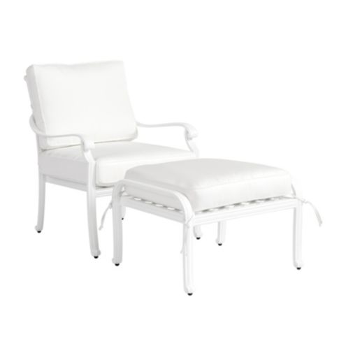 Maison Lounge Chair Ottoman 3 Piece Replacement Cushion Set