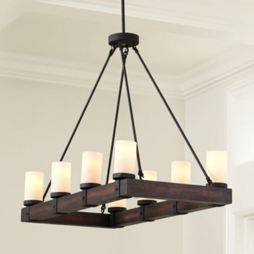 Arturo 8 Light Rectangular Chandelier