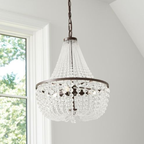 Marella Crystal Semi Flush Ceiling Mount Light Fixture