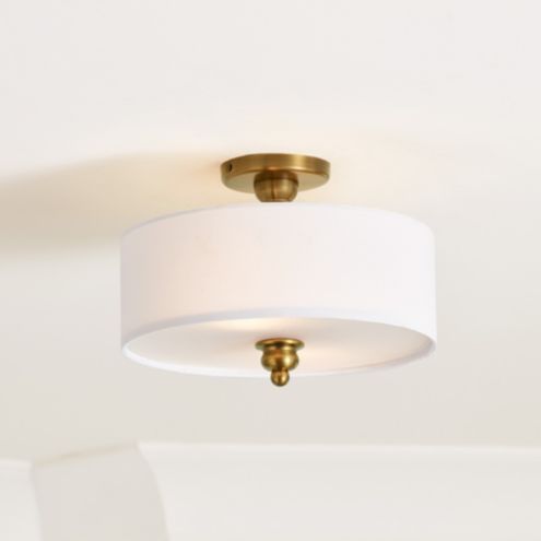 Astrid Ceiling Mount Drum Light