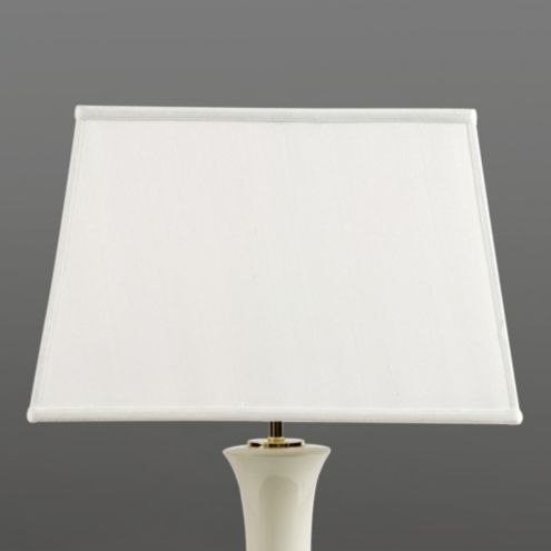 oblong lamp shades in white