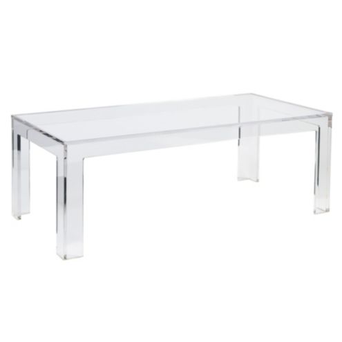 Felicity Acrylic Coffee Table Ballard Designs