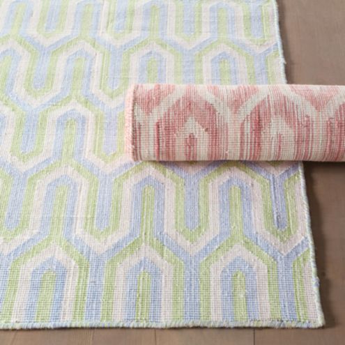 Dana Indoor Outdoor Rug with Geometric Pattern & Polyester