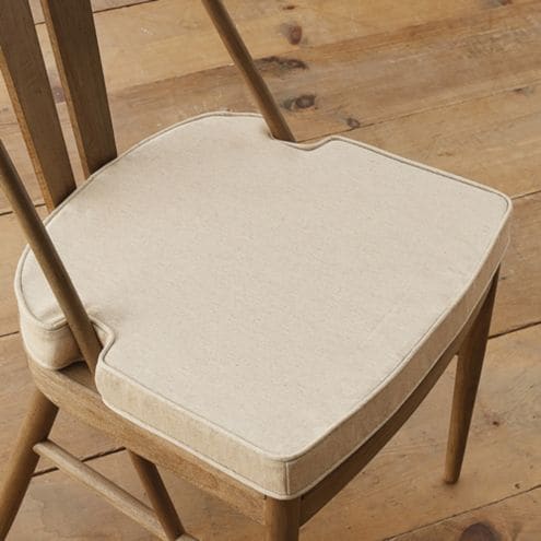 Bentham Chair & Stool Cushion with 2" Foam Core & Self Pipe Edges