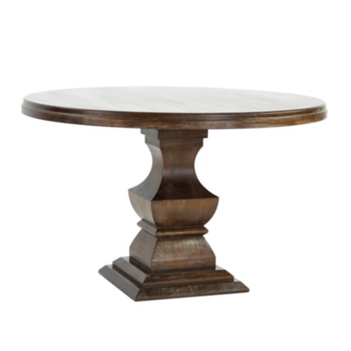 Andrews Pedestal Dining Table Ballard, 48 Round White Pedestal Dining Table Set