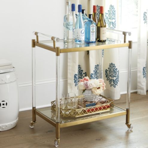 acrylic bar cart australia