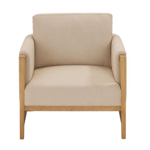 Jaxon Upholstered Armchair In Linen