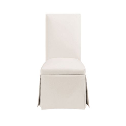 Parsons Chair Upholstered Ballard, White Upholstered Parsons Dining Chairs