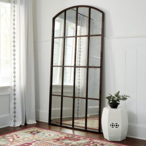 large arched mirror