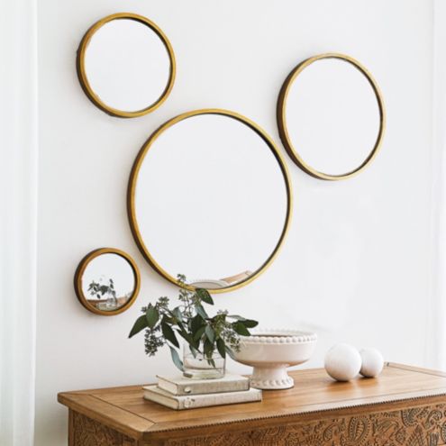 Ava Convex Wall Mirror Ballard Designs