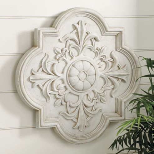 Smithhouse Indoor Outdoor Medallion Plaque Ballard Designs