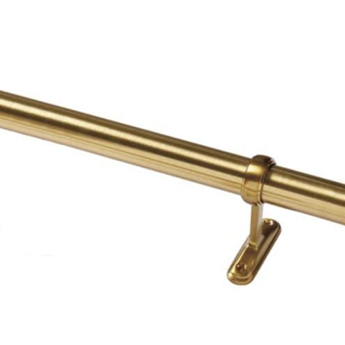 Drapery Hardware with Custom Finishes & Optional Ring Clips