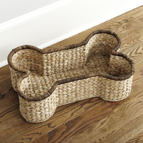 Bone shaped hot sale storage basket