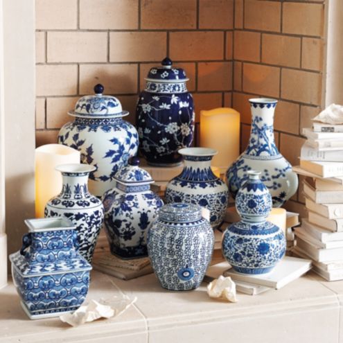 Blue & White Porcelain Vase with Timeless Style & Collectible Shapes