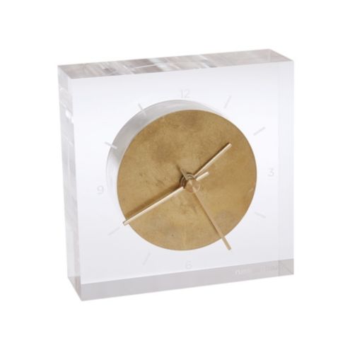 Acrylic Table Clock Accent Decor