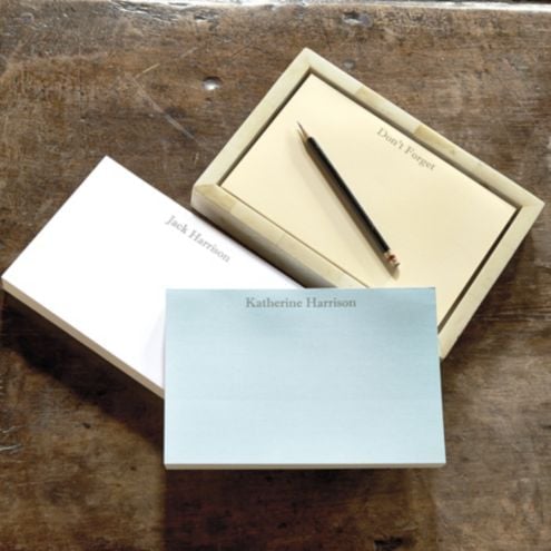 Classic Personalized Notepads, Large - Large | Ballard Designs