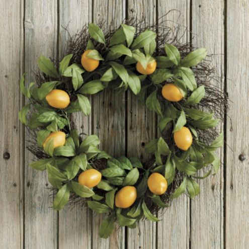 Lemon Wreath