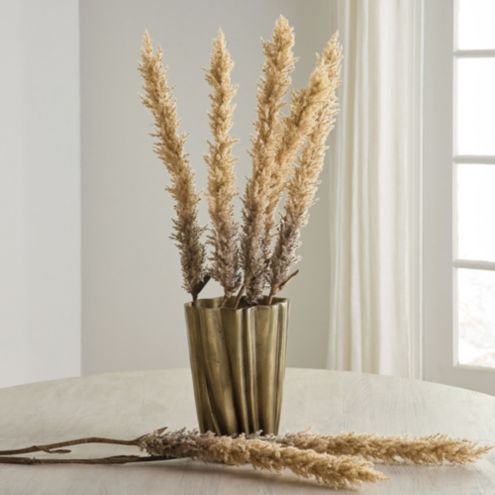 Gold Pampas Grass Stem