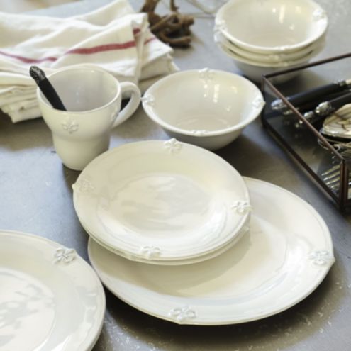 Fleur de hotsell lis dinnerware sets