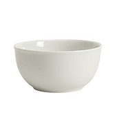 Cafe Cereal Bowls Set of 6 - White