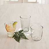 Lacy Ruffle Glassware - Set of 4