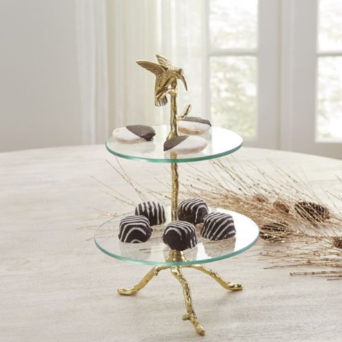 Alina Leaf Tiered Stand