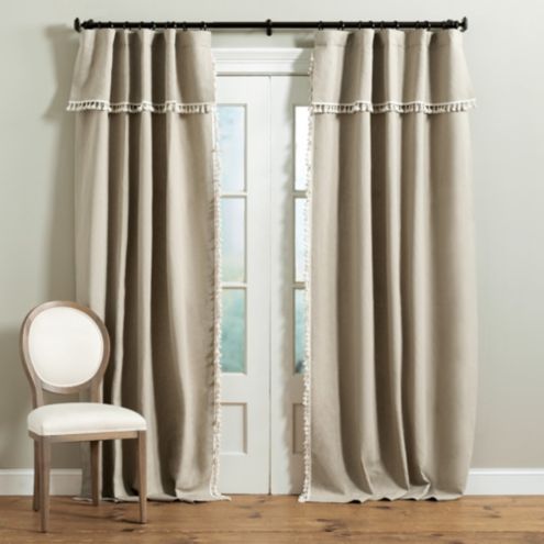 Tassel Drapery Panel Set Of 2 Ballard Designs Ballard Designs