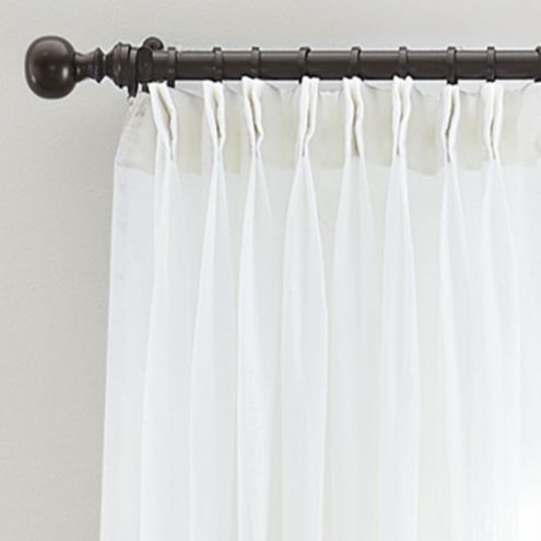 Pleated Linen Drapes Ballard Designs