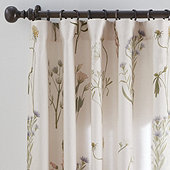 Everly Floral Linen Drapery Panel
