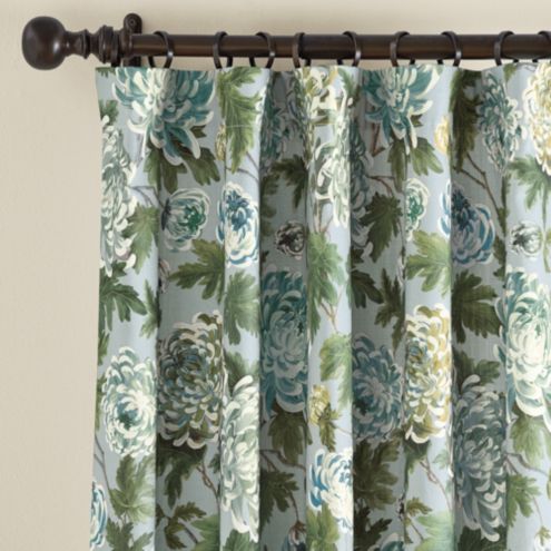 Isadore Floral Drapery Panel