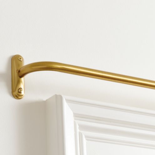 Curtain rods and drapery hardware