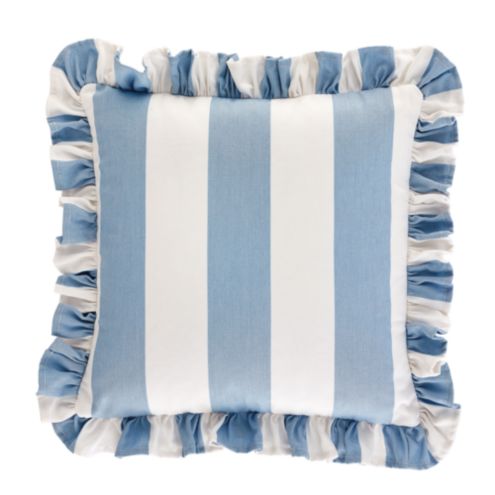 Sunbrella Outdoor Ruffle Pillow Cover