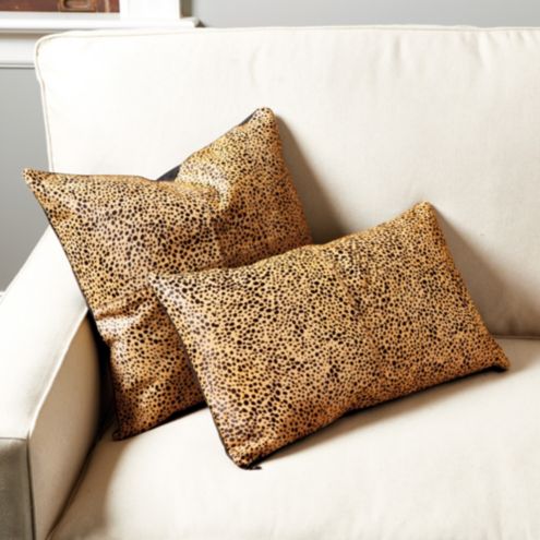 Cheetah Hair On Hide Pillow Ballard Designs Ballard Designs