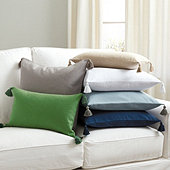 Linen Tassel Pillow