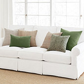 Earthy Sage & Linen 6-Piece Pillow Set