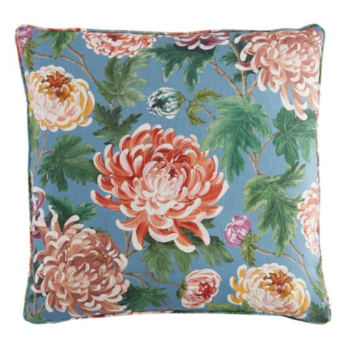 Alora Floral Pillow Cover - Persimmon